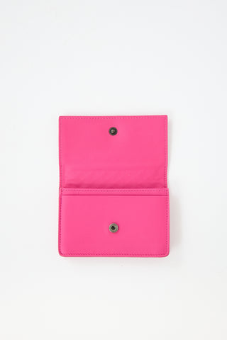 Bottega Veneta Intrecciato Leather Business Card Case