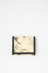 Saint Laurent Palm Printed Trifold Velcro Wallet