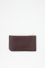 Saint Laurent Leather Fragment Card Holder