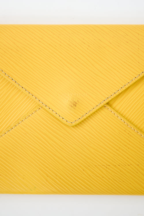 Louis Vuitton Epi Leather Envelope Pouch