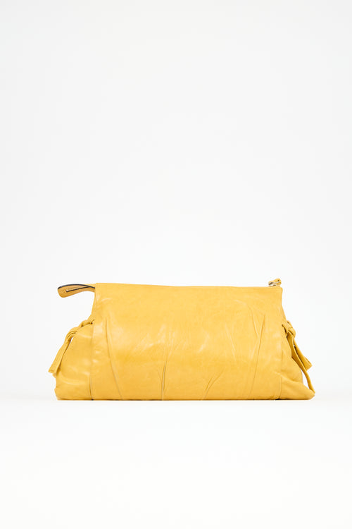 Gucci Leather Hysteria Clutch