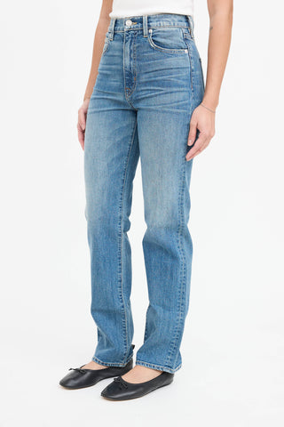 SLVRLAKE London Straight Leg Jeans