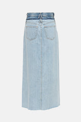 SLVRLAKE Re-Work Dallas Double Waistband Skirt