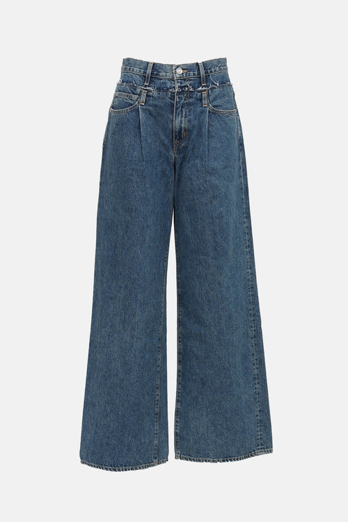 SLVRLAKE medium wash Re-work Eva X Taylor jeans
