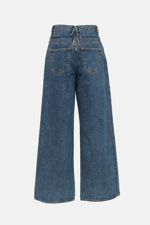 SLVRLAKE medium wash Re-work Eva X Taylor jeans
