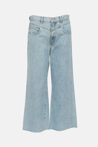 SLVRLAKE Grace Crop Double Yoke Jeans