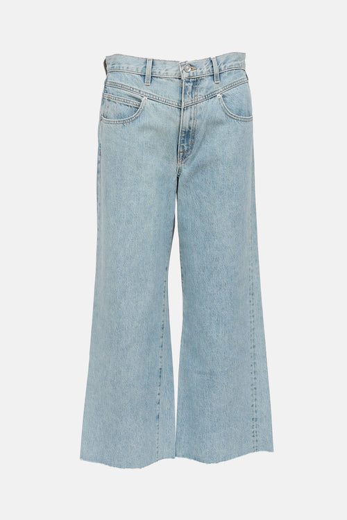 SLVRLAKE Grace Crop Double Yoke Jeans