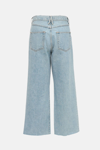 SLVRLAKE Grace Crop Double Yoke Jeans