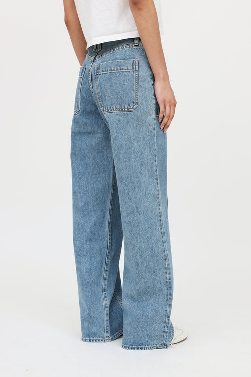 SLVRLAKE Grace Cargo Seam Jeans