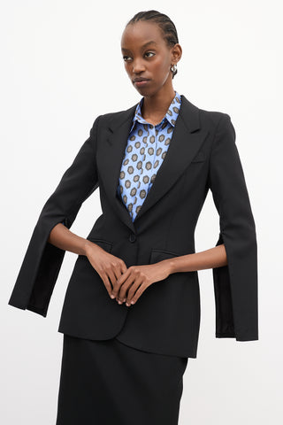 Smythe Zip Sleeve Blazer