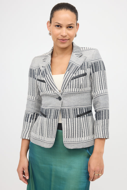 Smythe Woven 90's Shrunken Blazer