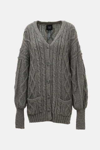 Smythe X Augden Cable Knit Cardigan