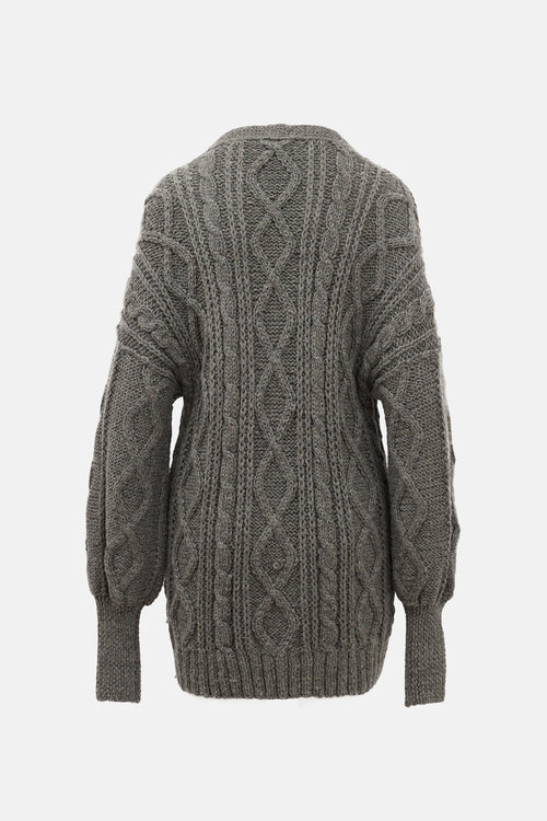 Smythe X Augden Cable Knit Cardigan