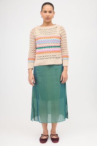 Smythe X Augden Crochet Sweater