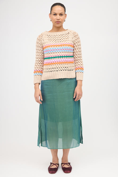 Smythe X Augden Crochet Sweater