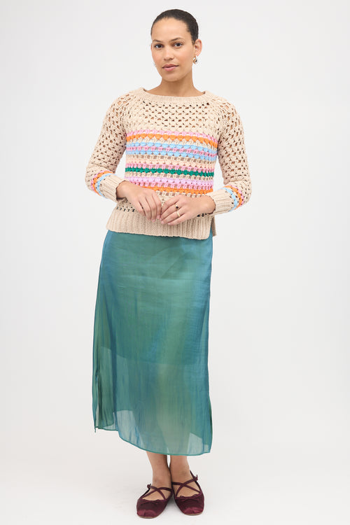 Smythe X Augden Crochet Sweater