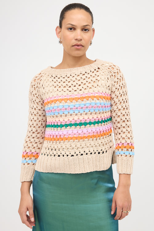 Smythe X Augden Crochet Sweater