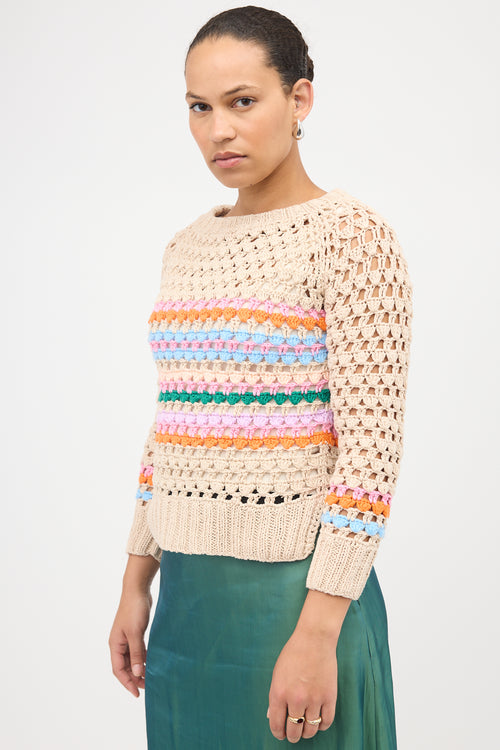 Smythe X Augden Crochet Sweater