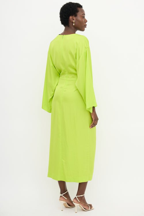 Smythe Satin Twist Dress