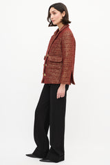 Smythe Tweed Double Breasted Blazer