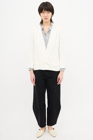 Smythe Long Notched Blazer