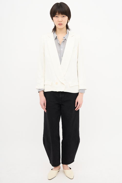 Smythe Long Notched Blazer