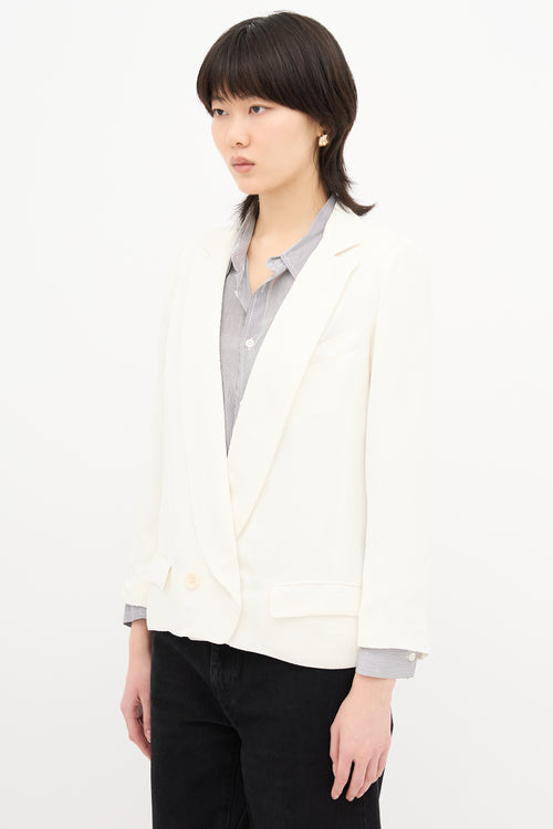 Smythe Long Notched Blazer