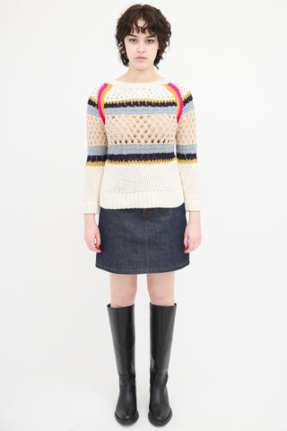 Smythe X Augden Crochet Sweater