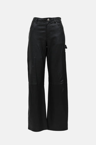 SPRWMN Leather Carpenter Pant