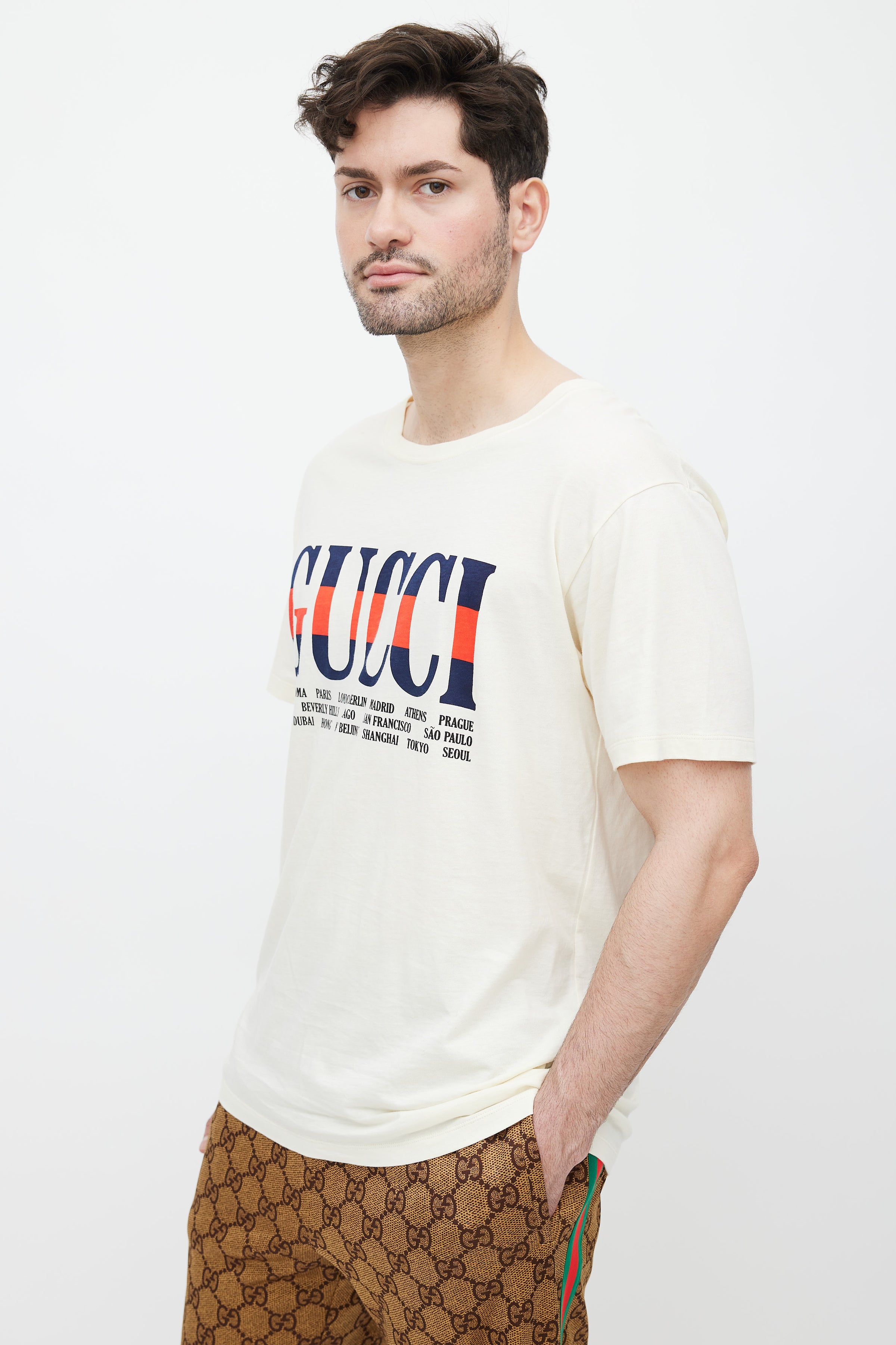 Gucci Men's Authenticated T-Shirt