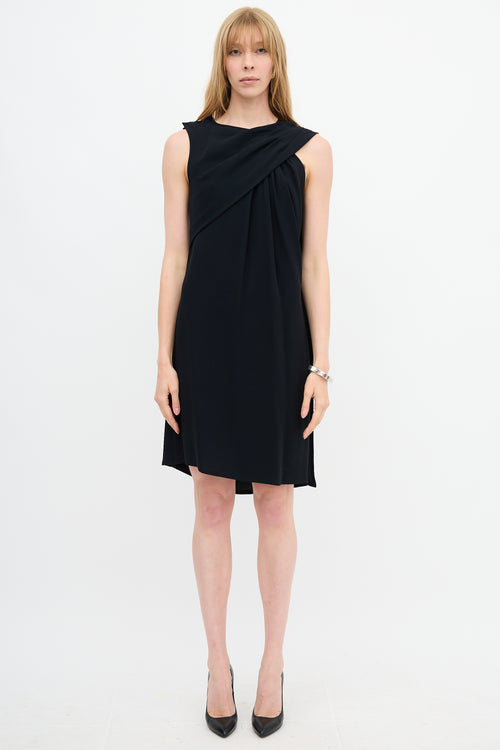 Stella McCartney Asymmetrical Drape Dress