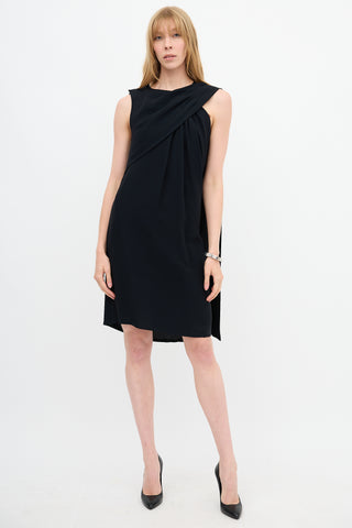 Stella McCartney Asymmetrical Drape Dress