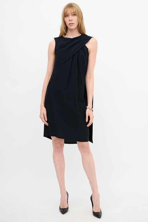 Stella McCartney Asymmetrical Drape Dress