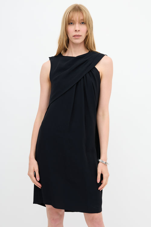 Stella McCartney Asymmetrical Drape Dress