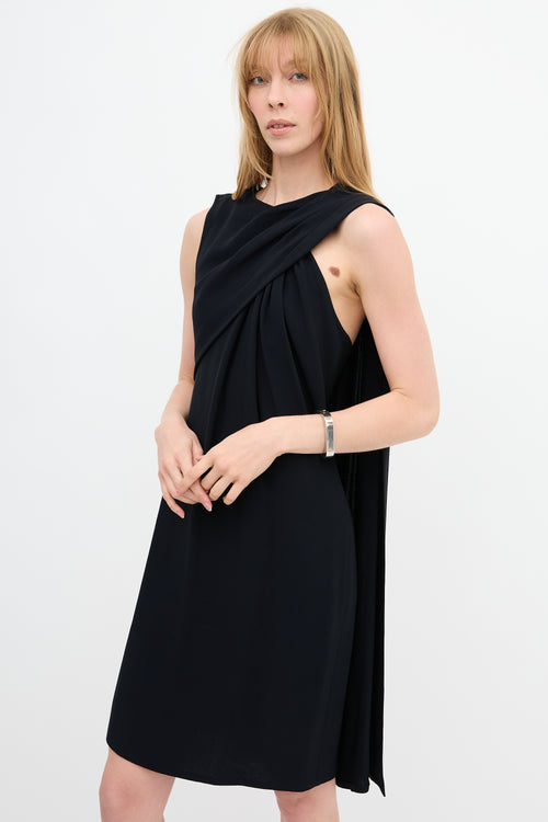Stella McCartney Asymmetrical Drape Dress