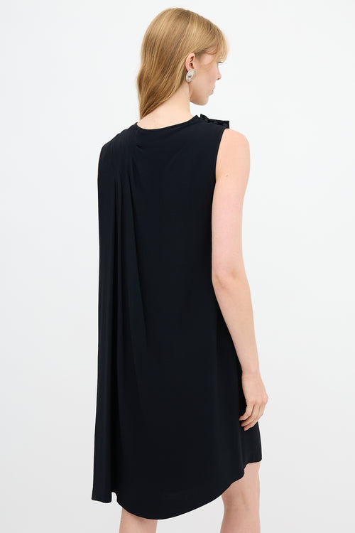 Stella McCartney Asymmetrical Drape Dress