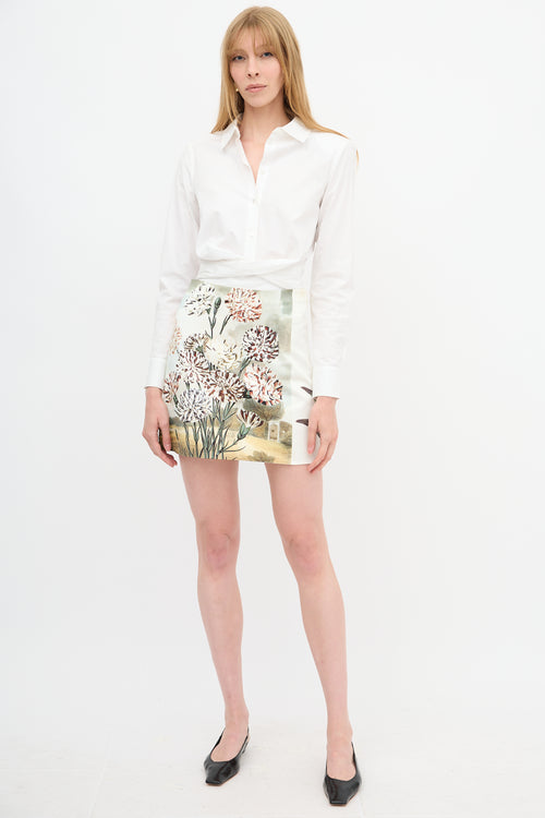 Stella McCartney Floral Skirt