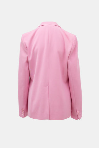 Stella McCartney Wool Single Button Blazer