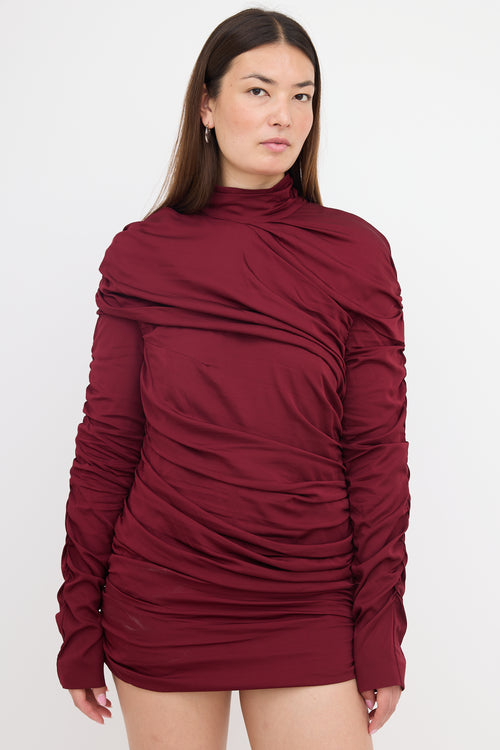 Stella McCartney Faye Ruched Dress