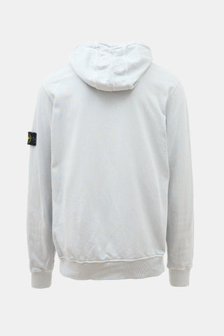 Stone Island Zip Pocket Hoodie