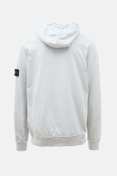 Stone Island Zip Pocket Hoodie
