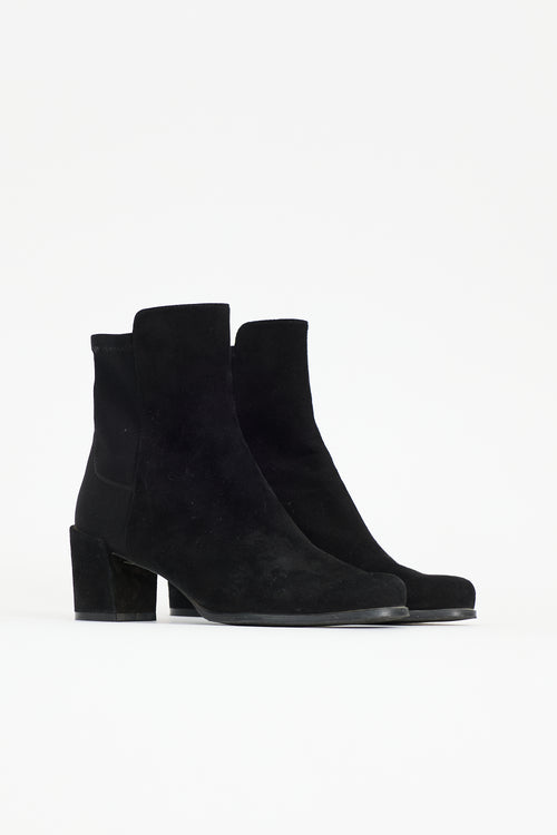 Stuart Weitzman Suede 5050 Ankle Boot