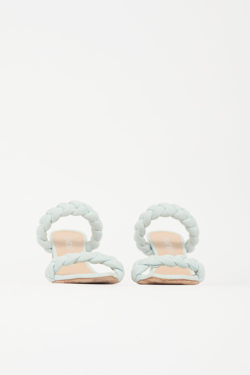 Stuart Weitzman Denim Braida Aleena Sandal