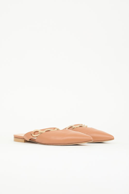 Stuart Weitzman Leather Khloe Mule