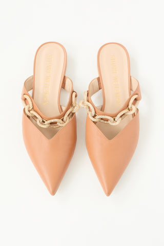 Stuart Weitzman Leather Khloe Mule