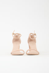 Stuart Weitzman Suede Nearlynude Heel