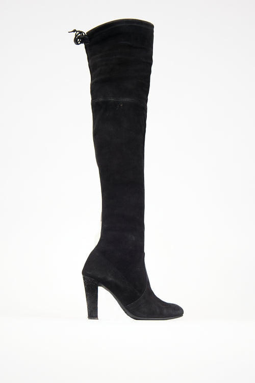 Stuart Weitzman Suede Highland Boot