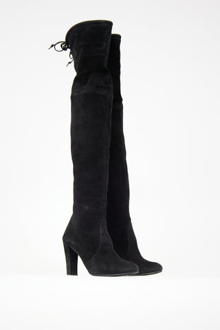 Stuart Weitzman Suede Highland Boot