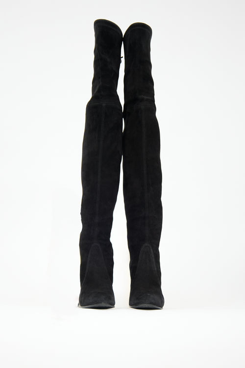 Stuart Weitzman Suede Highland Boot