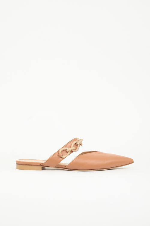 Leather Khloe Mule